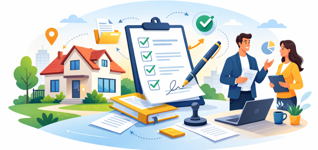 kompletowanie dokumentów do sprzedaży